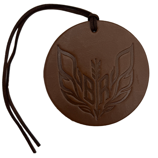 Bandit Wreath Leather Air Freshener